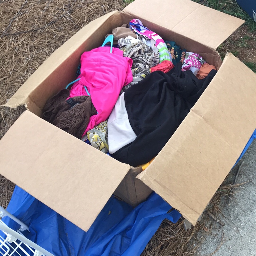 Box of clothes